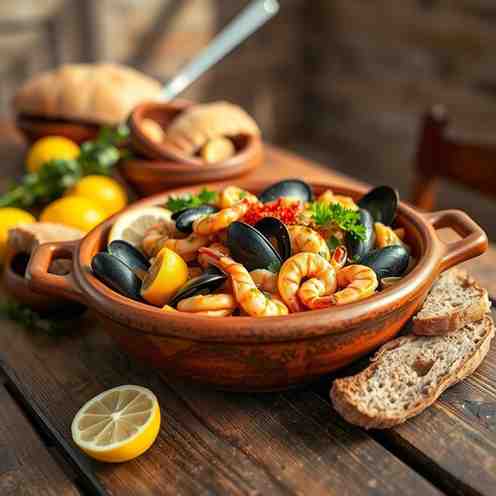 Chilean Paila Marina Seafood Stew Recipe